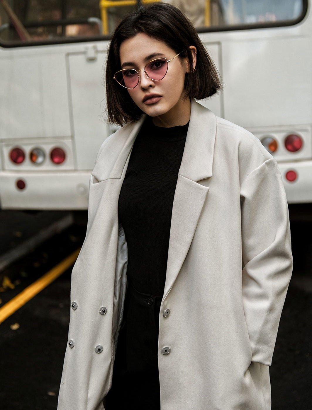 Oversized coat